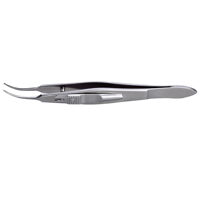 IF-2004BR Stainless Steel Extraocular Muscle Insertion Fixation Forceps
